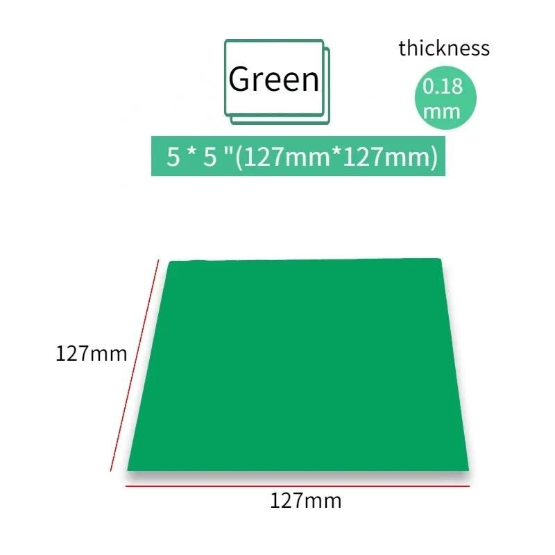 Non Sterile High Quality Dental Dam Natural Rubber Latex Dam Nnti-allergy 52pcs 5“x5” / 36pcs 6"x6" Oral Care Materials