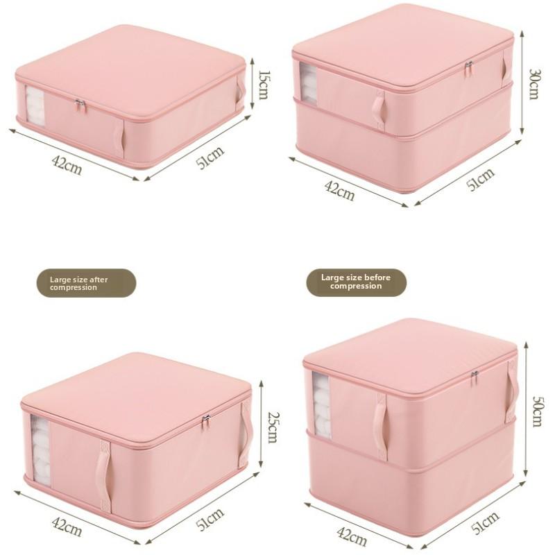 Gongsai Quilt Bag Window Telescopic Household Folding Fabric Clothes Quilt Compression Bag Moving Luggage Storage Bag