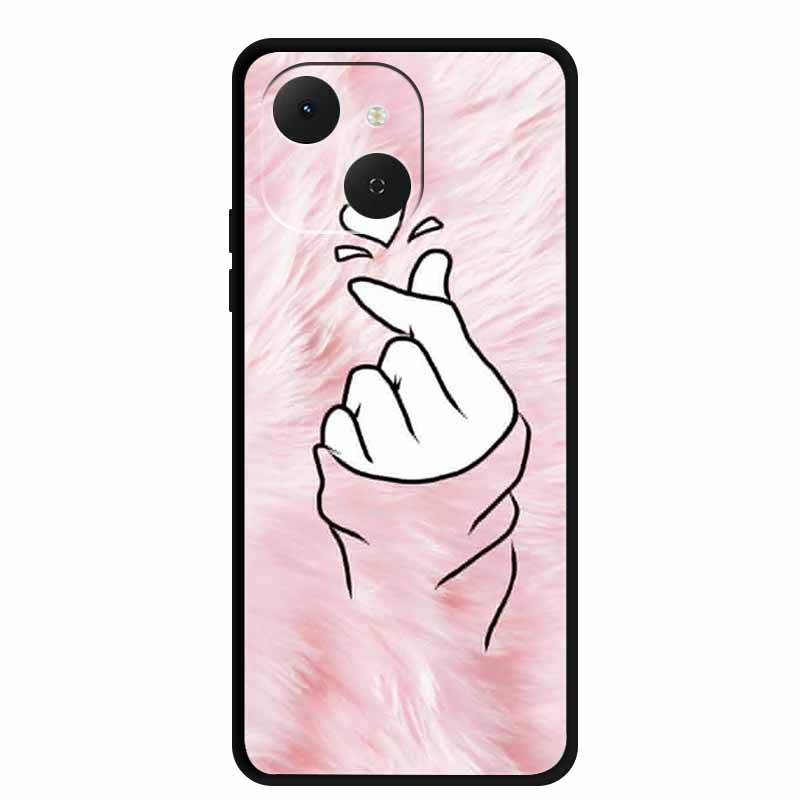 Phone Cover For Tecno Spark 40C Cases Silicone Bumper Lovely Soft TPU Coque for Spark 40 C Funda Tecno Pop 10 Pro Protector Case