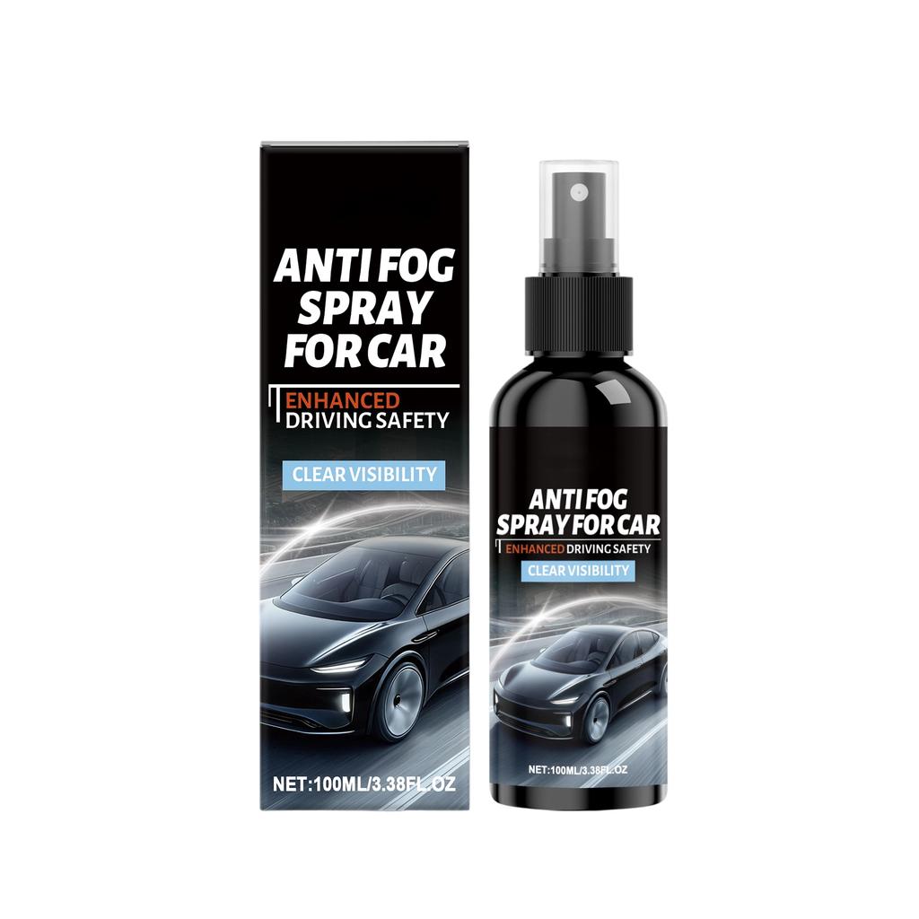 Car -fog Spray  Window And Rearview Mirror Cleaner  Defogging And Dewatering Agent  Rain-proof Cleaner 100ml