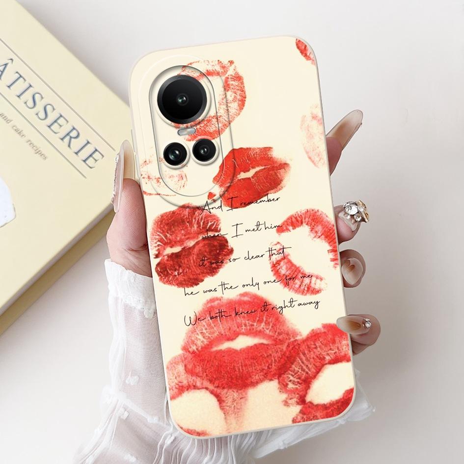 For OPPO Reno 10 Case CPH2531 Reno10 5G Cover Fashion Daisy Flower Lens Protective Soft Shell For OPPO Reno 10 Pro CPH2525 Coque