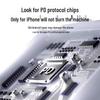 Kompatibles 45W PD Schnellladegerät für Apple 17, iPhone 16 Pro und Pro Max