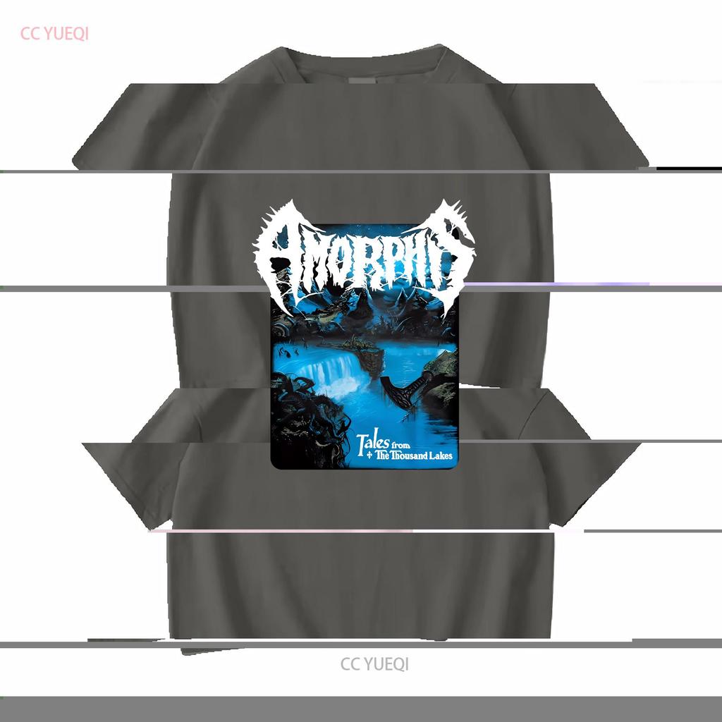 Amorphis Tales From The Thousand Lakes Band S To 5xl T Shirt S4800 Long Or Short Sleeves Vintage Washed Soft Stretched