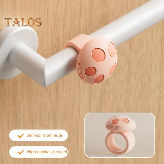 1/3 buc ciupercă ușă mâner bara de protecție inel silicon ușă opritor perete protector ușă buton mâner anti-coliziune inel ușă manetă tampon bara de protecție