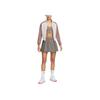 Nike Court Slam Dri-Fit Weich Bequem Atmungsaktiv Schnelltrocknend Plissee Tennisrock Damen Röcke Cave-Stone FZ6491-289