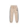 New Kids' MLB Knitted Sports Pants Dark Beige 7ATPM0121-50BGD