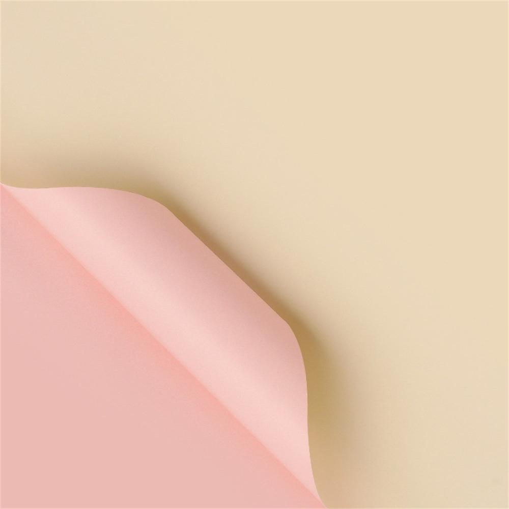 Double-Sided Flower Wrapping Paper Two-Toned Waterproof Korean Bouquet Wrap Paper Wholesale Set 20 Sheets 58*58cm