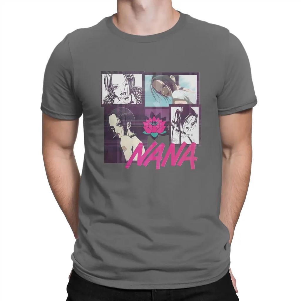 Fitted Scoop TShirt NANA Osaki Manga Crewneck Short Sleeve 100% Cotton T Shirt Funny Top Quality Birthday Gifts Unisex