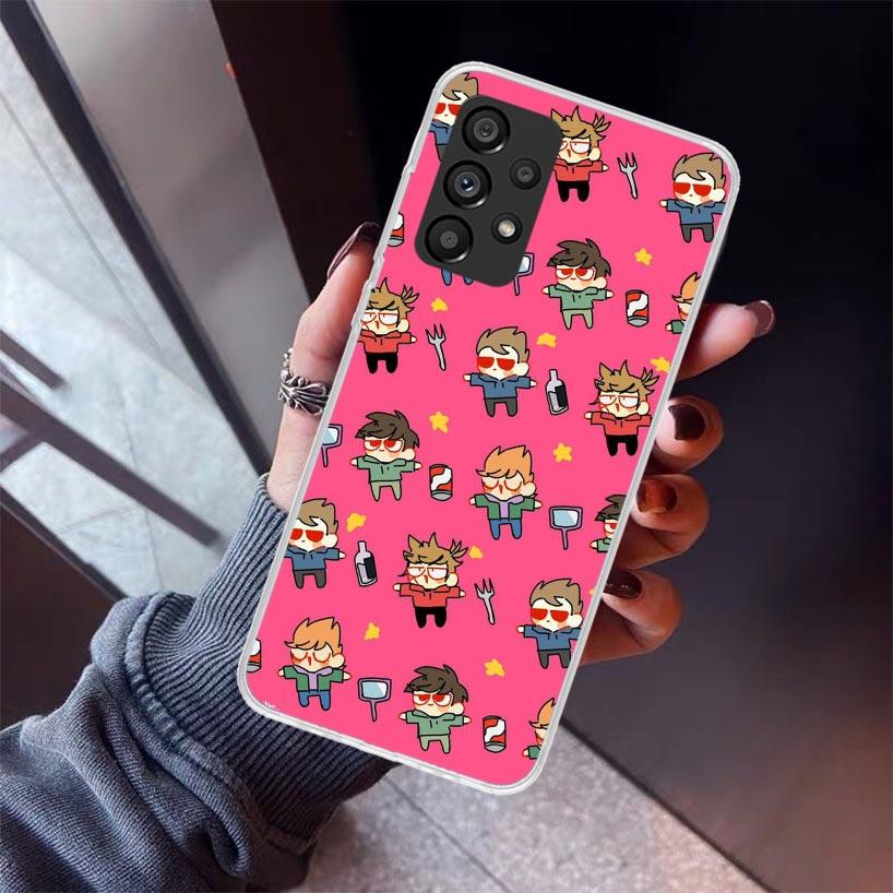Anime Cartoon Eddsworld Phone Case For Samsung Galaxy A17 A16 A15 A14 A13 A57 A56 A55 A54 A53 A37 A36 A35 A34 A33 A26 A25 A24 A2