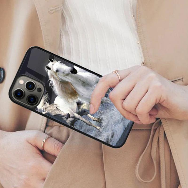 

Horse Stallion Riding Colt Magnetic Phone Case For APPLE iPhone 17 Air 16 14 13 12 Pro Max 15 Plus Wireless Charge MagSafe Cover iPhone 14