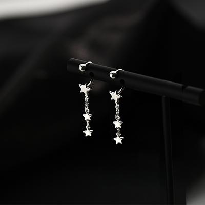 Star Tassel Earrings Light Luxury High-end Long Earrings Make You Look Slim and Elegant Earrings