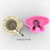 Wreath Girls Pen Holder Pot Mold Succulent Planter Silicone Mold for DIY Decor