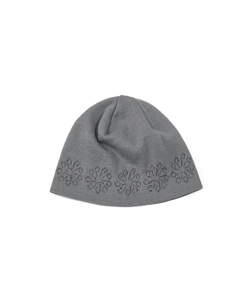 9999ARCHIVE Linking Flower Jacquard Beanie