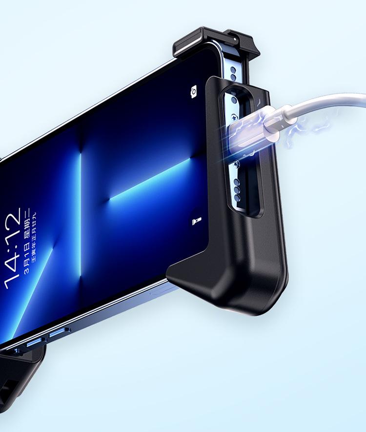 Z11 Two-in-One Gaming Controller: Mobile Esports PUBG Grip Assist, King of Glory Non-slip Design.