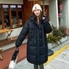 women's loose and long over-knee winter thickened cold-resistant and cold-resistant coats, cotton-padded jackets
