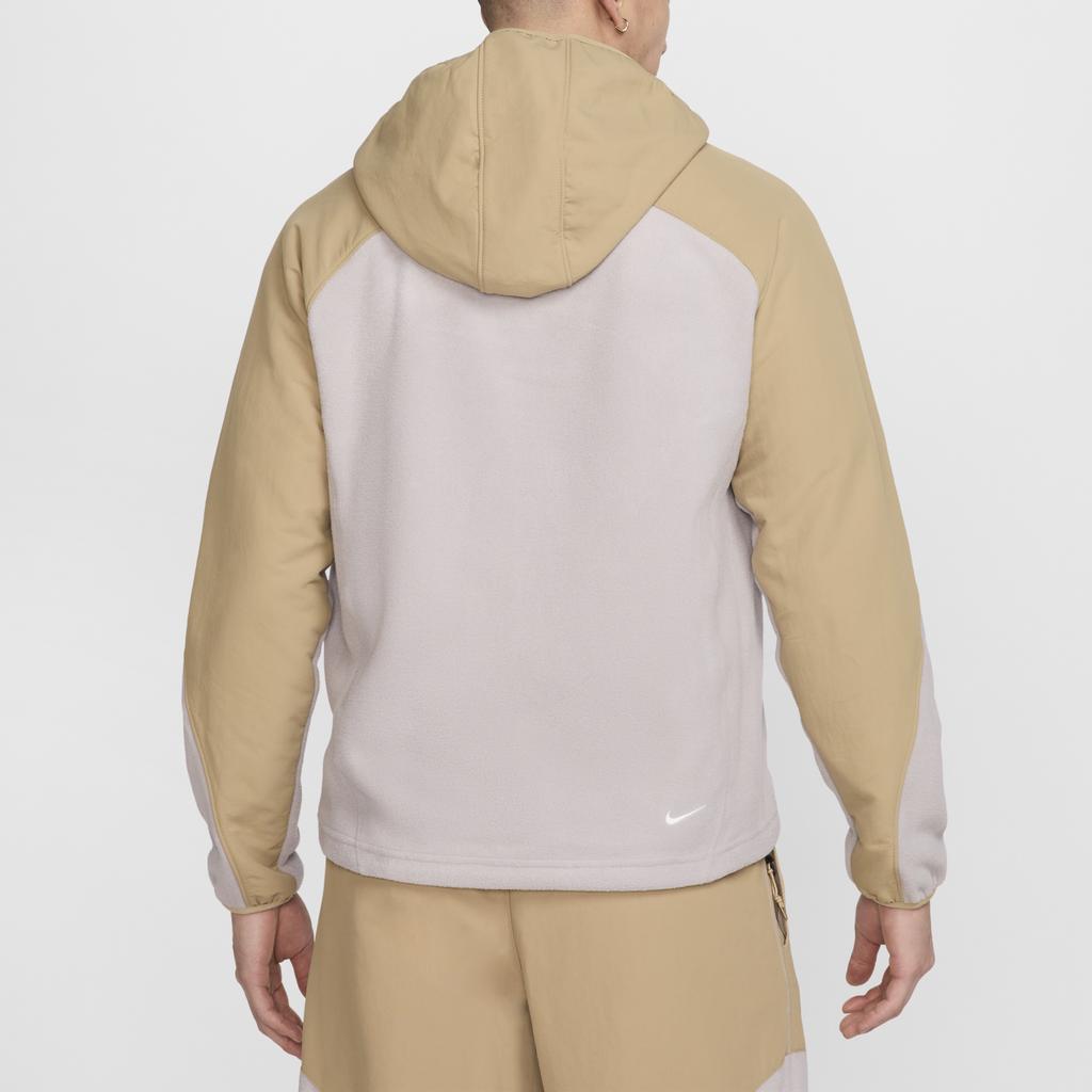 Nike ACG Vlčí strom Logo Mikina s kapucí na zip s dlouhým rukávem Pánské bundy Šedá HJ2459-297