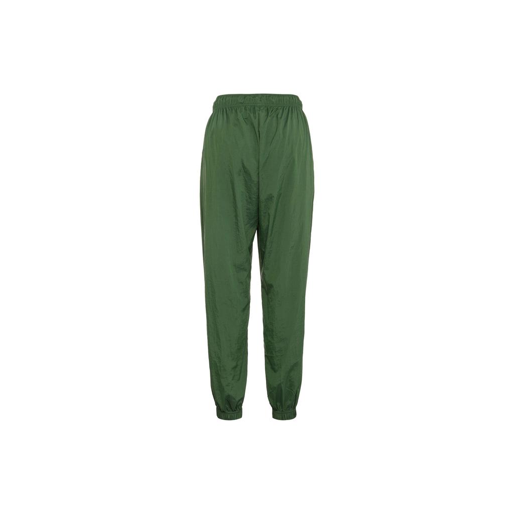 Nike Sportswear Solid Logo High-Waisted Tapered Joggers Women Bottoms Tree-Stem-Green FQ7008-306