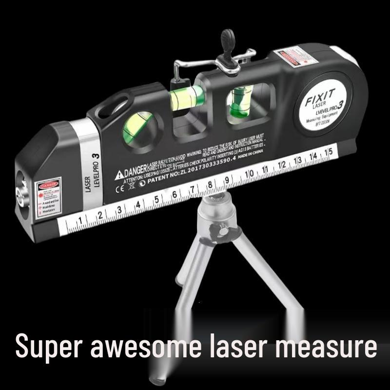 Portable Multi-functional Laser Level & Measuring Tool Set