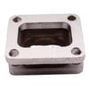 Turbo Exhaust Manifold Adapter Flange Cast Iron T3 to T4 Conversion Fitting for Car or Truck Turbo Installation