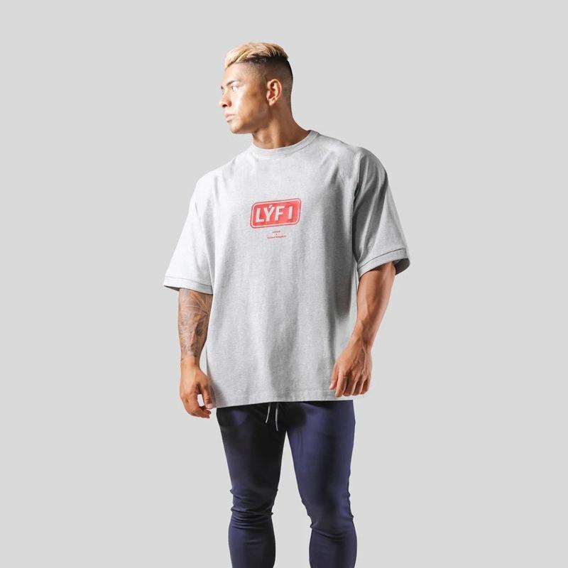2026 Athletic Goods Unisexs Gym Tshirt Oversized Heavy Cotton Streetwear For Bodybuilding Powerlifting Fitness