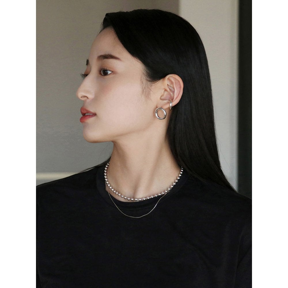 Silver Thin Snake Chain Necklace