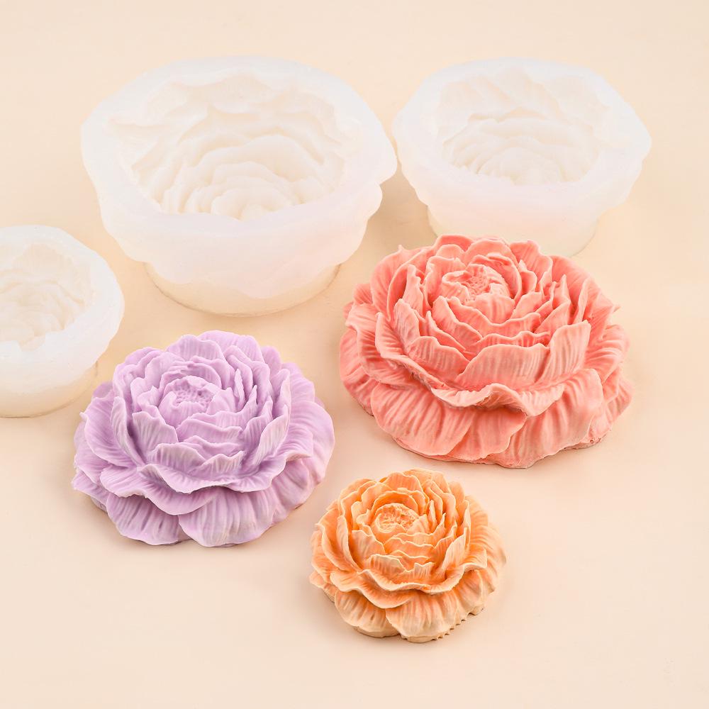 Peony Mold - Silicone
