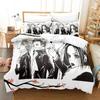 Anime Nana Black Stones Supplies Set Duvet Cover Set Bedding Sets Adults Bed With Pillowcases No Filling Luxury Birthday Gifts