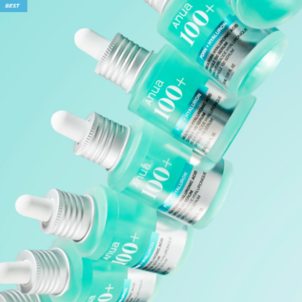 Anua PDRN Hyaluronic Acid Capsule 100 Serum 30ml - Salmon DNA for Glass Skin