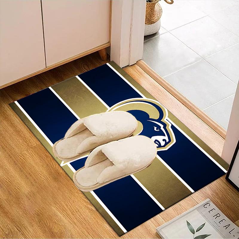 Angeles Rams Team  Rug Game Carpet, Floor Mat for Bedroom Living Room Entryway Rug, Home Decor Idea Gift for Christmas Birthday