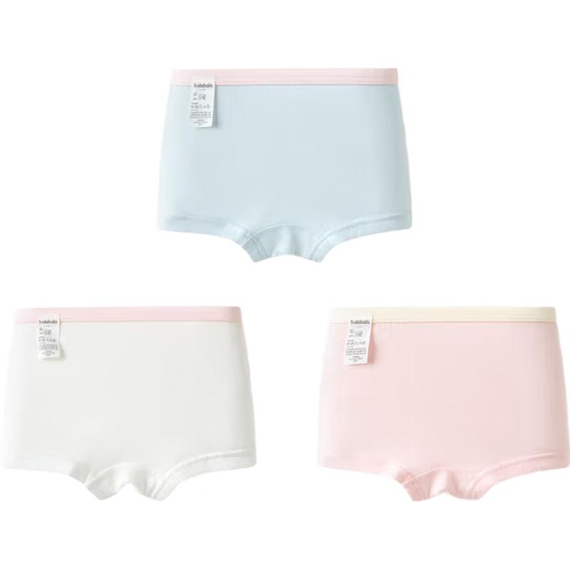 Balabala Girls  Cotton Underwear 3-Pack 140