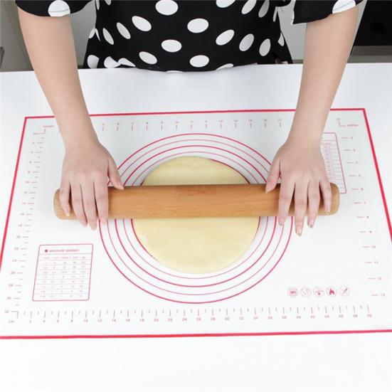 30x40cm Silicone Baking Mat Kneading Dough Pad Kitchen Bakeware Cooking Tool