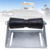 Keel Roller for Boat Trailers (with Bracket) High-Durability, Labor-Saving Design, Galvanized Steel and Rubber Keel Roller Assembly Kit, 8 Inch