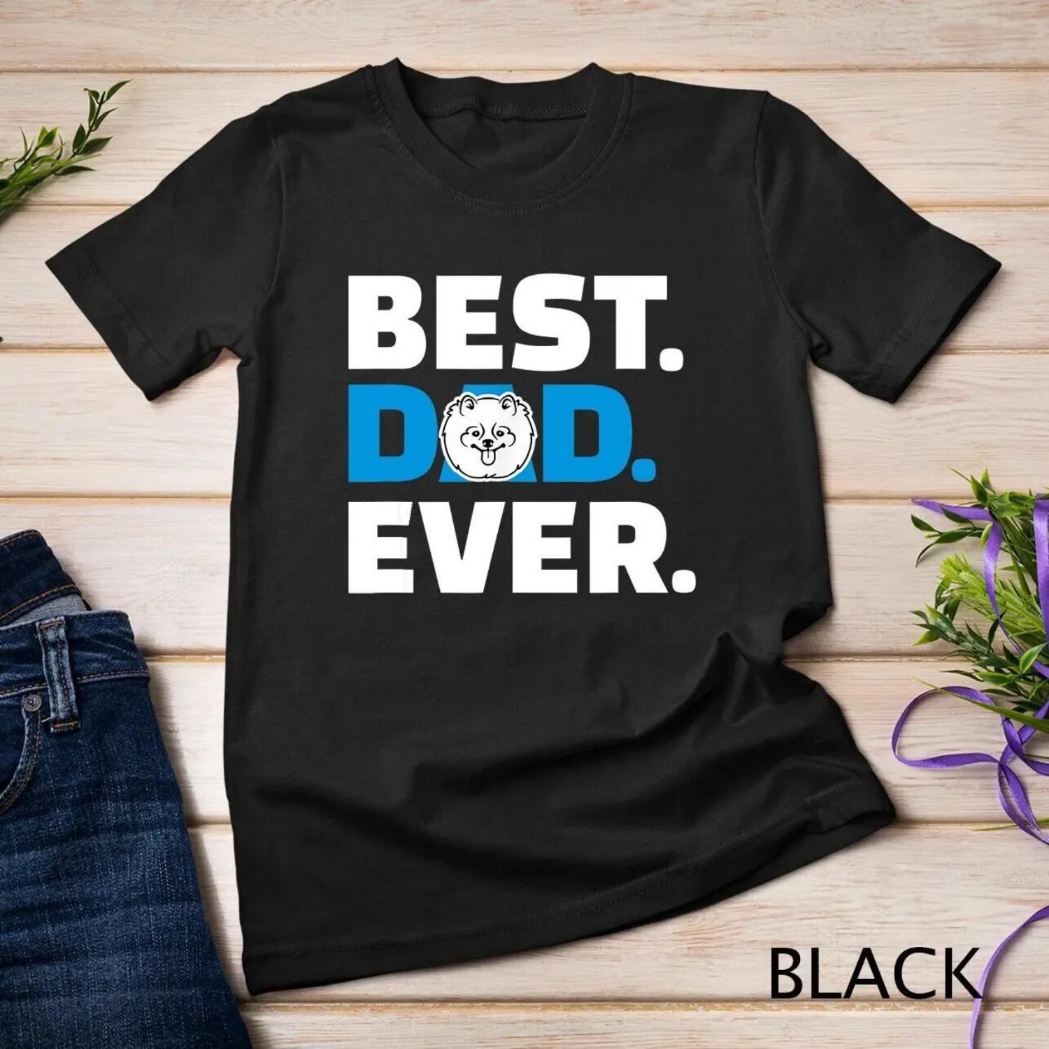 

Pomeranian Dad T shirt S чёрный