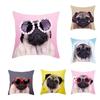 Cute Pug Cushion Cover Creative  Pillow  Sofa Car   Household