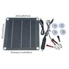 10W 12V Solar Panel Dripping Glues Plate With Wire Solar Systems Module for Science And Technology Products Enduring