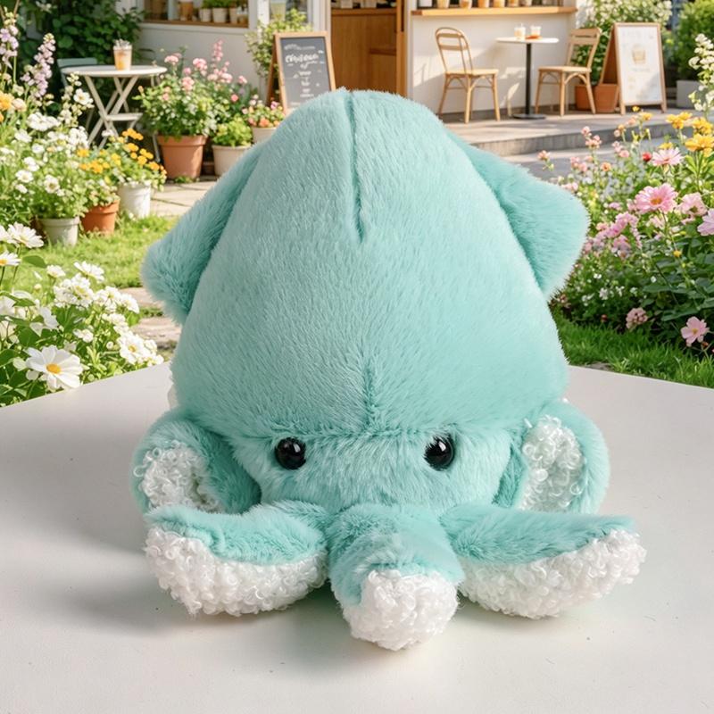 1Pc 10Cm Octopus Plush Pendant Stuffed Colorful Ocean Animal Cartoon Key Chain Decor Plushie For Bag Gift Child Accompanying