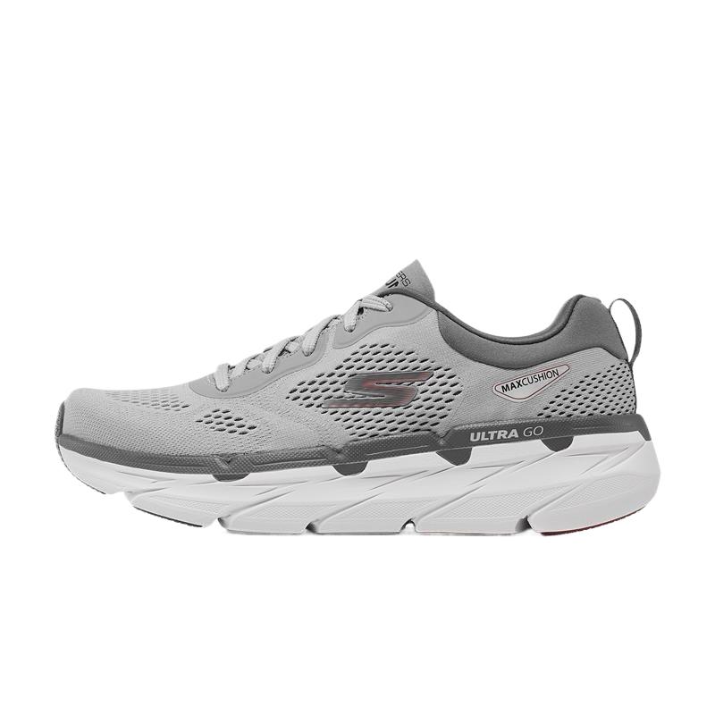 Skechers Go Stable Comfort Lace-Up Mesh TPU Low-Top Running Shoes Men sneaker 220068WW-GYRD 44.5