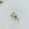 Flower Snake Brooches For Women Unisex Rhinestone Lovely Animal Party Casual Brooch Pins Gifts
