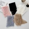 Heart Pattern Triangular Scarf Retro Lace Scarf Versatile Binder Scarf  Women's Accessory