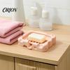 Modern Soap Dish Cheese Shaped Box, 3D Printed Draining Holder, Creative Self Tray for Family Hotel Bathroom Sink Holder