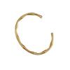 European & American 18K Gold Plated Titanium Steel Geometric Women’s Fashion Bracelet Bangle