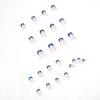 Transparent small v blue French wearing nail art finished fake nail nail art patch nail patch removable nail piece