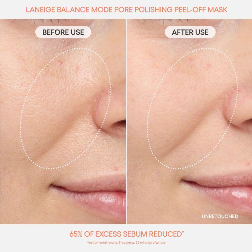 LANEIGE Maschera Peel-Off Lucidante Pori Modalità Equilibrio 100ml (Nuova uscita Maggio 2026) (+Regalo gratuito)