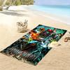 Name Custom KILLER INSTINCT Print Beach Towel, Large Soft Quick Dry Towel for Beach Camping Swimming