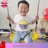 Children's Indoor/Outdoor Swing Seat Toy Hammock - Smooth Plastic Hanging Chair Board