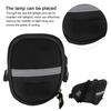 Easy Install Bicycle Tail Bag Leather + 1680D Oxford Cloth Bike Saddle Packs  Long‑distance Riding