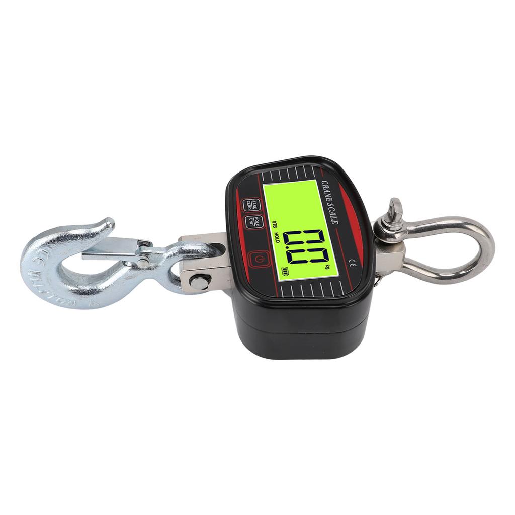 Black Industrial Crane Scale 2000kg High Accuracy Heavy Duty Digital Hanging Scale with Remote Control for Farm Industry