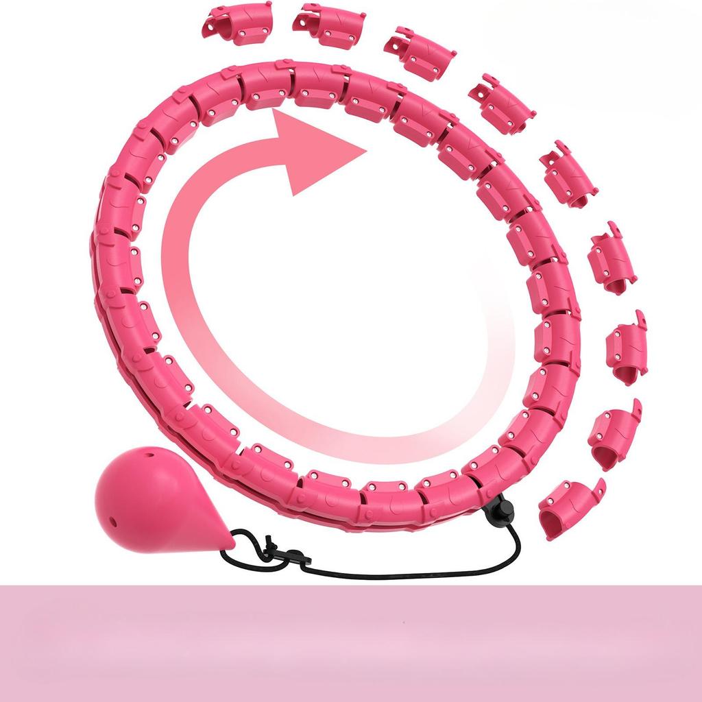 Pierde în greutate Sport Hula Hoop inteligent Cerc de numărare Cercuri de gimnastică reglabile Exercițiu pentru talie subțire
