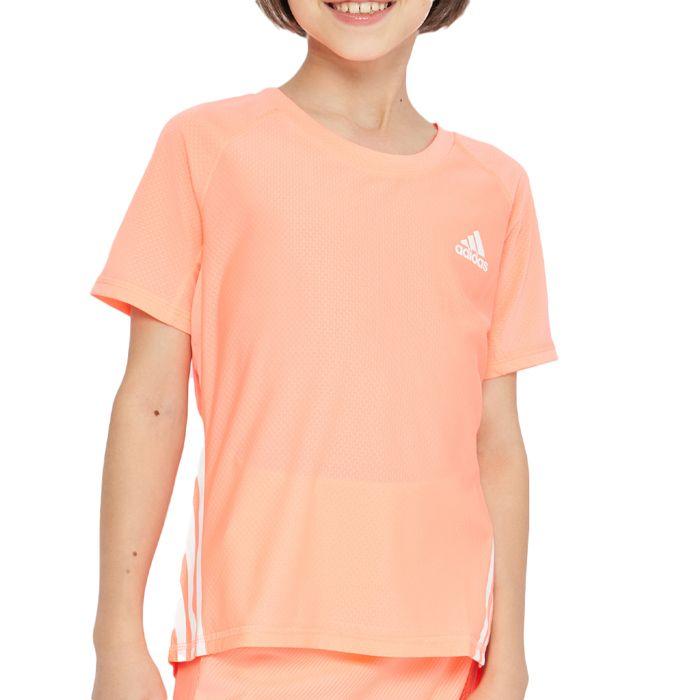 Maillot de sport - Adidas - G Ar 3s - Corail - Manches courtes - Fille
