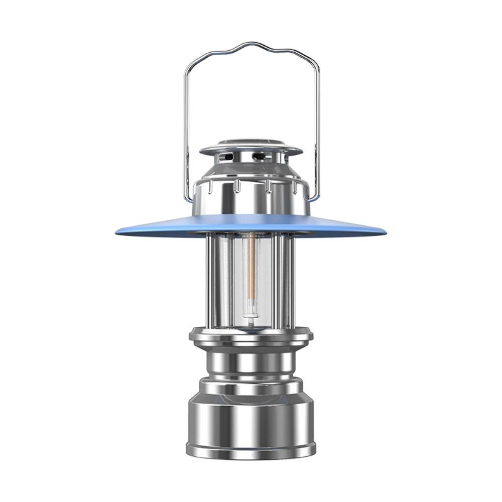 USB Rechargeable LED Camping Lantern Vintage Hiking Flashlight Tent Atmosphere Light  Outdoor